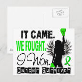 Survivor 22 Non-Hodgkin lymfoom Briefkaart (Voorkant / Achterkant)