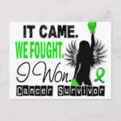 Survivor 22 Non-Hodgkin lymfoom Briefkaart (Voorkant)