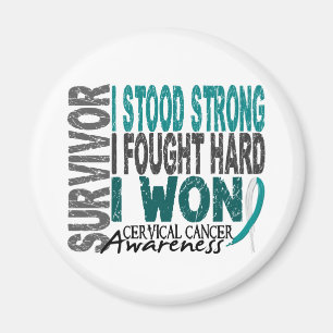 Survivor 4 Cervicale Kanker Magneet