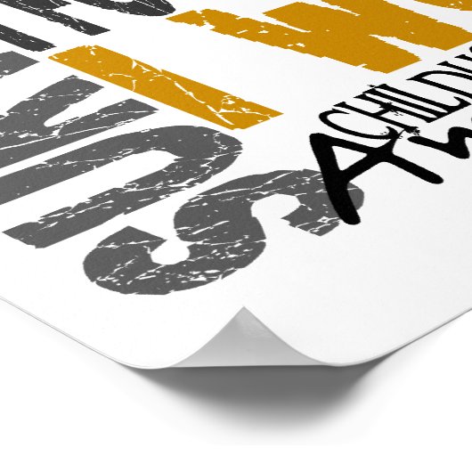 Survivor 4 Kinderkanker Poster (Hoek)