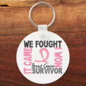 Survivor 5 Borstkanker Sleutelhanger (Voorkant)
