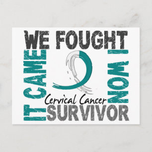 Survivor 5 Cervicale Kanker Briefkaart