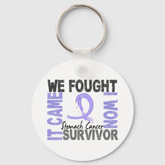 Survivor 5 Maagdarmkanker Sleutelhanger (Voorkant)