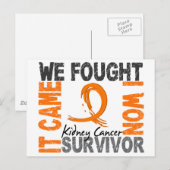 Survivor 5 Nierkanker Briefkaart (Voorkant / Achterkant)