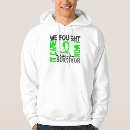 Survivor 5 Non-Hodgkin lymfoom Hoodie (Voorkant)