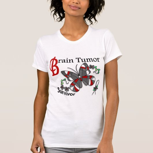 Survivor 6 Brain Tumor T-shirt (Voorkant)