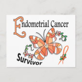 Survivor 6 Endometriumkanker Briefkaart (Voorkant)