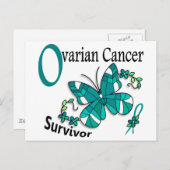 Survivor 6 Ovariumcarcinoom Briefkaart (Voorkant / Achterkant)