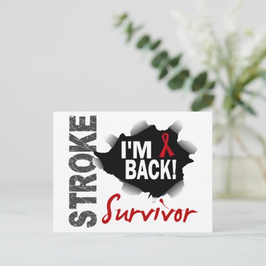 Survivor 7 Stroke Briefkaart (Staand voorkant)