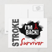 Survivor 7 Stroke Briefkaart (Voorkant / Achterkant)