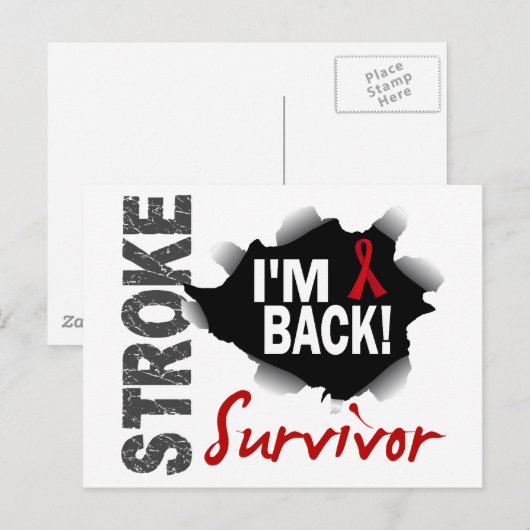 Survivor 7 Stroke Briefkaart (Voorkant / Achterkant)