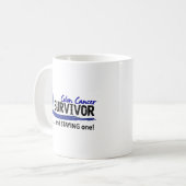 Survivor 8 Colon Cancer Koffiemok (Voorkant links)