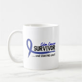 Survivor 8 Colon Cancer Koffiemok (Links)