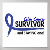 Survivor 8 Colon Cancer Poster (Voorkant)