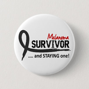 Survivor 8 Melanoma Ronde Button 5,7 Cm