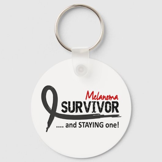 Survivor 8 Melanoma Sleutelhanger (Voorkant)