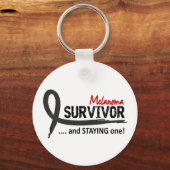 Survivor 8 Melanoma Sleutelhanger (Voorkant)