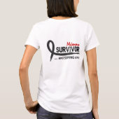 Survivor 8 Melanoma T-shirt (Achterkant)