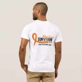 Survivor 8 Nierkanker T-shirt (Achterkant volledig)