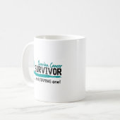 Survivor 8 Ovariumcarcinoom Koffiemok (Voorkant links)
