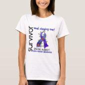 Survivor 9 Colon Cancer T-shirt (Voorkant)