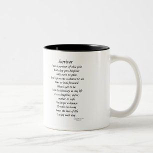 Survivor Afbeelding Tweekleurige Koffiemok