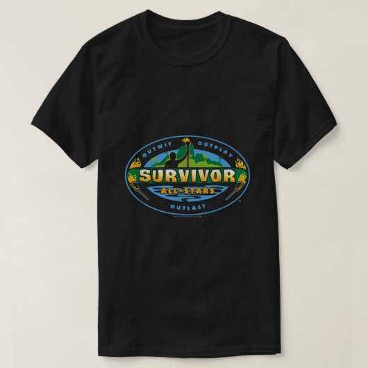 Survivor Alle sterren T-shirt (Design voorkant)