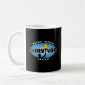 Survivor Blue Burst Koffiemok (Links)