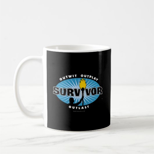 Survivor Blue Burst Koffiemok (Links)