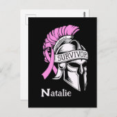 Survivor Borstkanker Briefkaart (Voorkant / Achterkant)