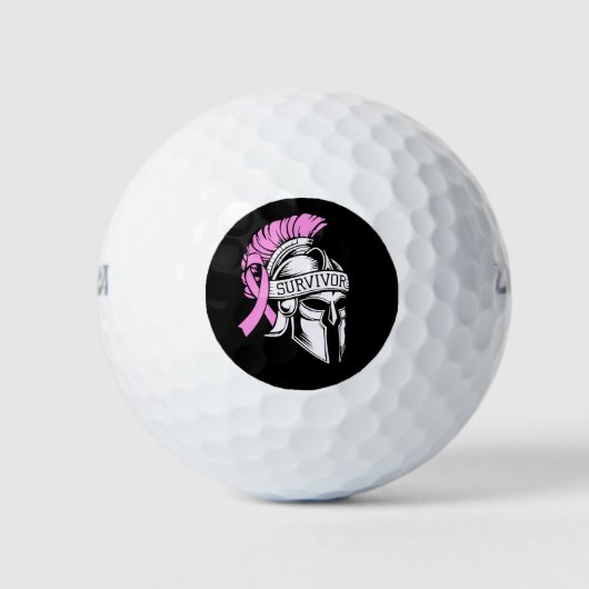 Survivor Borstkanker Golfballen (Voorkant)