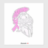 Survivor Borstkanker Sticker (Vel)