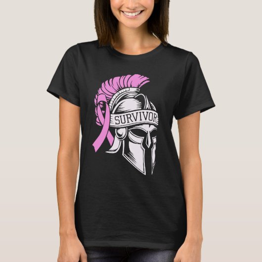 Survivor Borstkanker T-shirt (Voorkant)