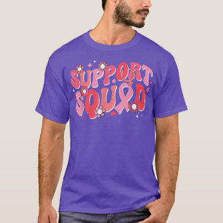 Survivor Breast Kanker Bewustheid Roze Ribbon Supp T-shirt