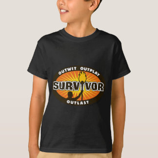 Survivor Buitentwit, Outplay, Outlast Logo T-shirt