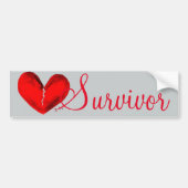 Survivor Bumpersticker (Voorkant)