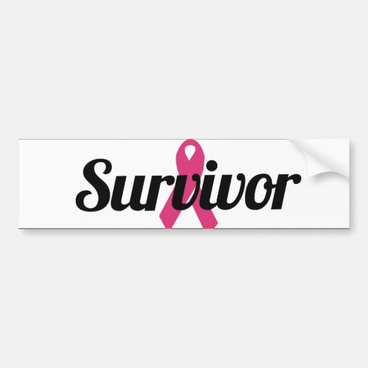 Survivor Bumpersticker (Voorkant)