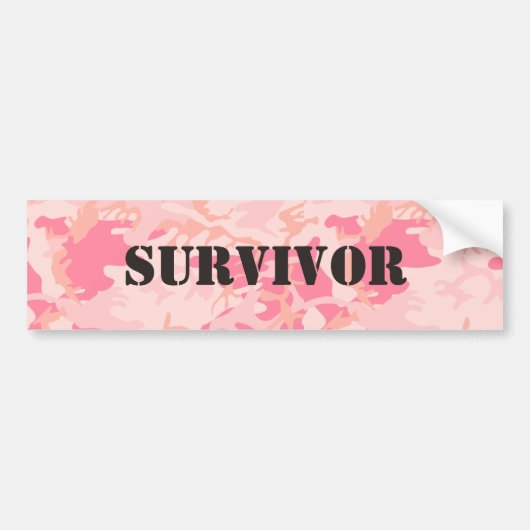 Survivor Bumpersticker (Voorkant)