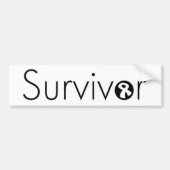 Survivor Bumpersticker (Voorkant)