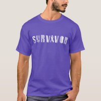 Survivor Cancer Ribbon Inspirerend Motivatie