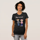 Survivor Cartoon T-shirt (Voorkant volledig)