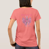 Survivor Celtic Butterfly - Borstkanker T-shirt (Achterkant)