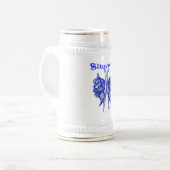 Survivor Celtic Butterfly - Colon Cancer Bierpul (Voorkant links)