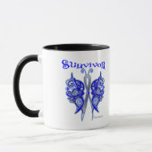 Survivor Celtic Butterfly - Colon Cancer Mok (Links)