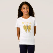 Survivor Celtic Butterfly - Kinderkanker T-shirt (Voorkant volledig)