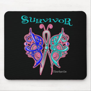 Survivor Celtic Butterfly - Thyroid Cancer Muismat