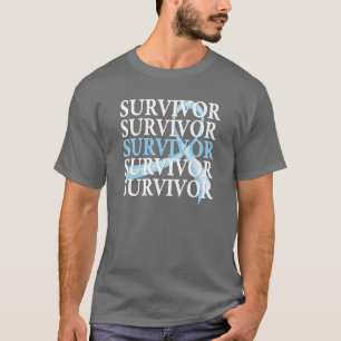 Survivor Collage Prostate Cancer T-shirt