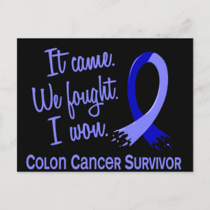Survivor Colon Cancer Briefkaart