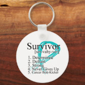 Survivor Definition - Gynaecologische kanker Sleutelhanger (Voorkant)