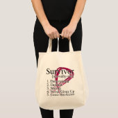 Survivor Definition - Multiple Myeloma Tote Bag (Voorkant (product))